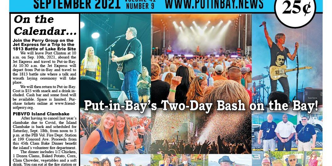 September 2021 Gazette Put in Bay School News Put in Bay Lodging