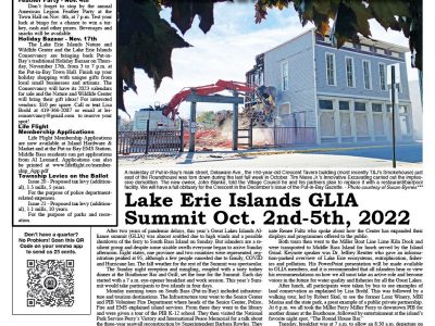 November 2022 Gazette – Put-in-Bay School and Library News